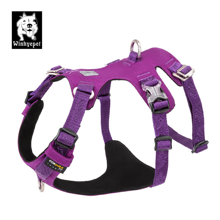 Whinhyepet Harness Purple S - Pet Care > Dog Supplies