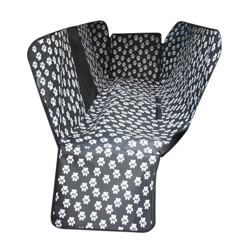 Waterproof Pet Car Seat Cover Hammock Black With Mesh Window - Pet Care > Dog Supplies