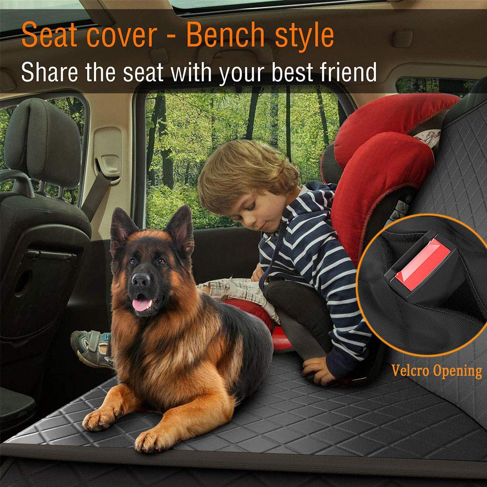 Premium Waterproof Pet Cat Dog Back Car Seat Cover Hammock Nonslip Protector Mat - Pet Care > Dog Supplies