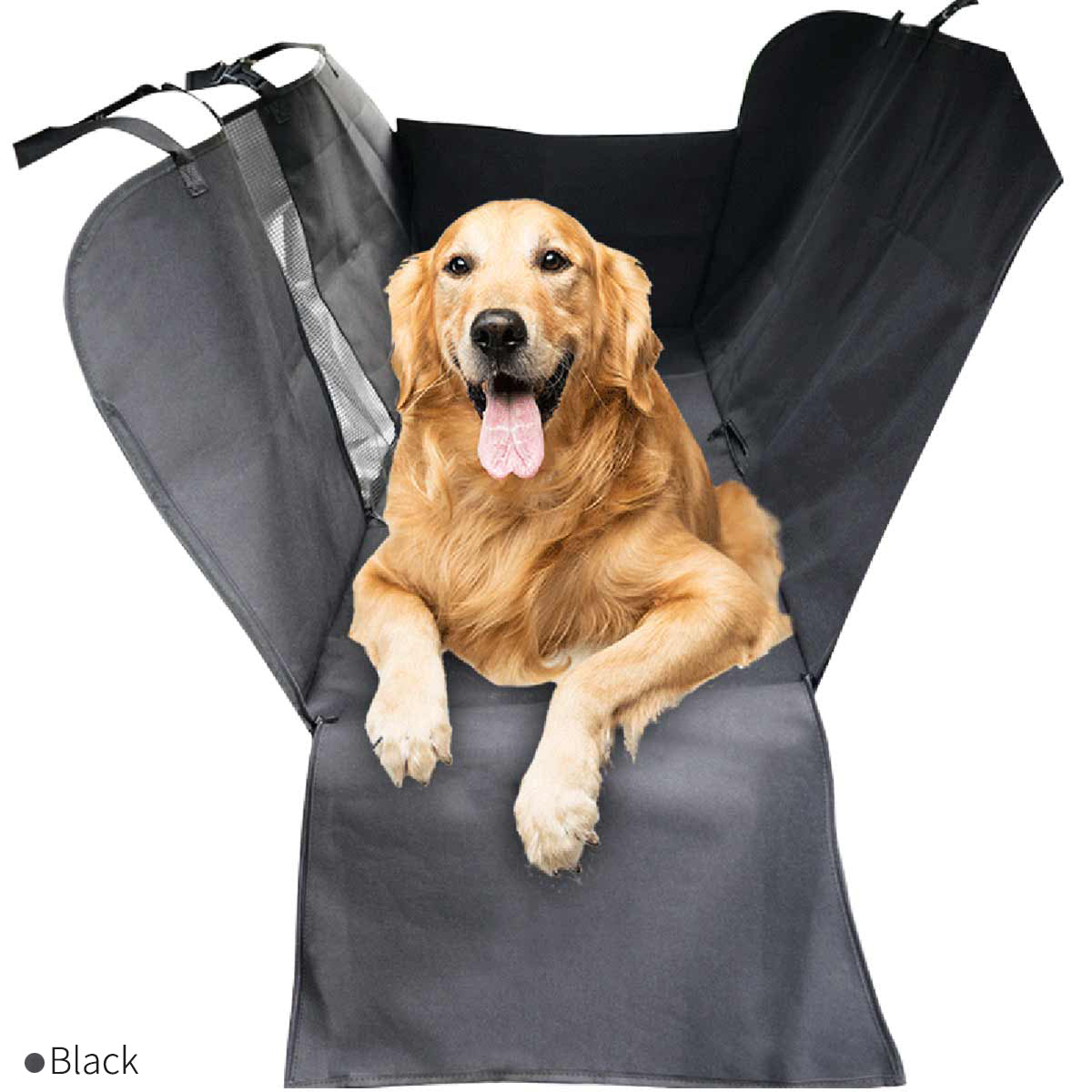 Ondoing Cargo Pet Car Boot Back Seat Cover Rear Dog Waterproof Protector Liner Mat Pad Black - Pet Care > Dog Supplies