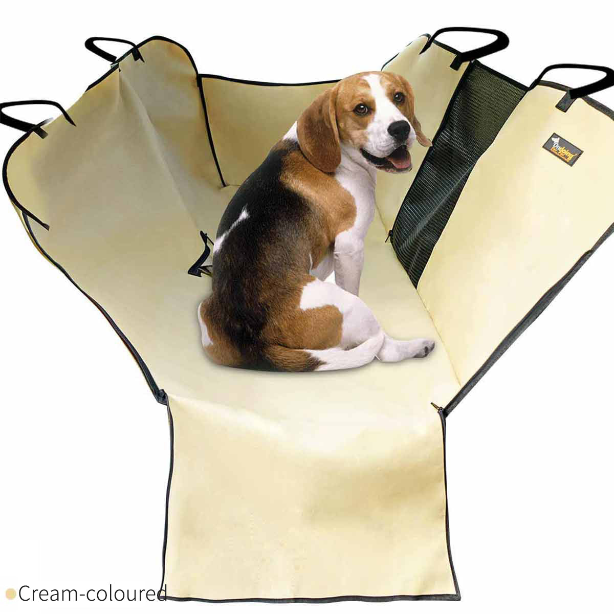 Ondoing Cargo Pet Car Boot Back Seat Cover Rear Dog Waterproof Protector Liner Mat Pad Cream - Pet Care > Dog Supplies