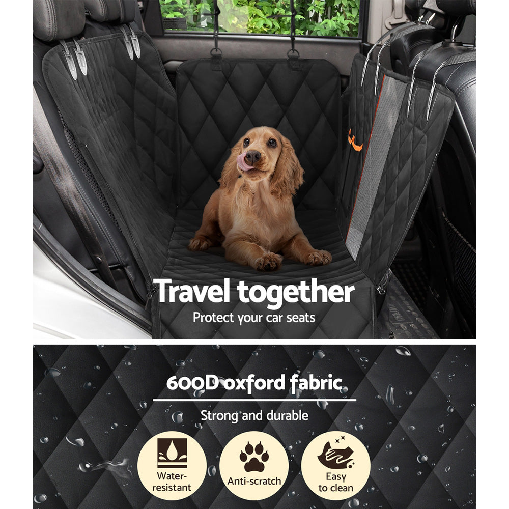 i.Pet Pet Car Seat Cover Dog Protector Hammock Back Waterproof Belt Non Slip Mat - Pet Care > Dog Supplies