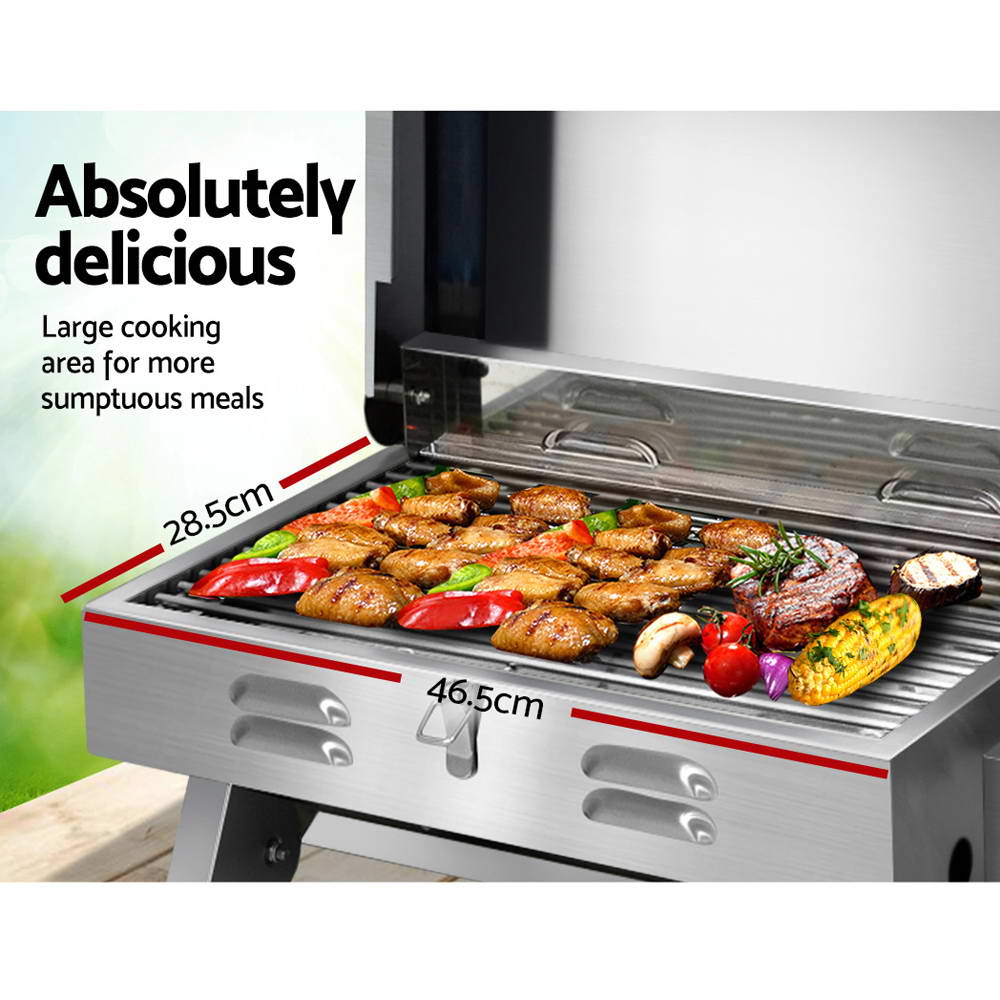 Grillz Portable Gas BBQ Grill - Home & Garden > BBQ