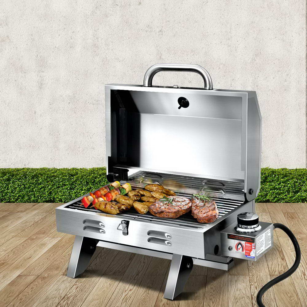 Grillz Portable Gas BBQ Grill - Home & Garden > BBQ