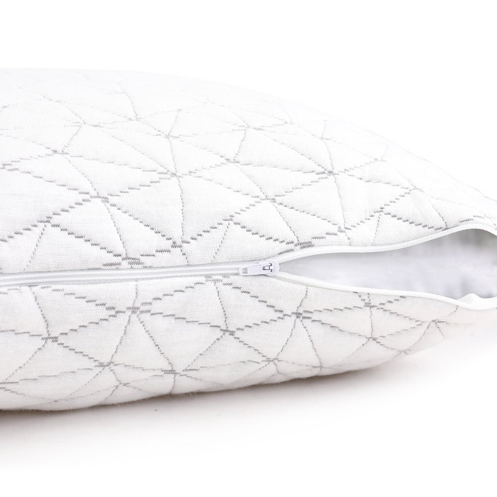 Giselle Bedding Memory Foam Pillow Single Size Twin Pack - Home & Garden > Bedding