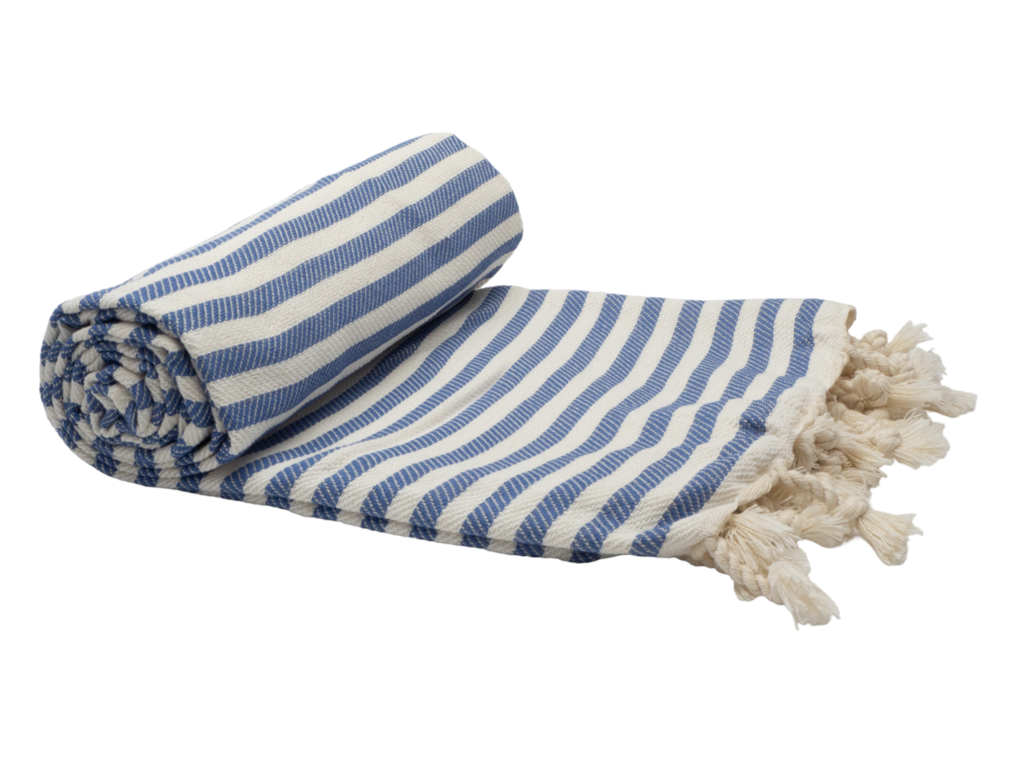 PORTSEA TURKISH COTTON TOWEL - DENIM - Outdoor > Picnic