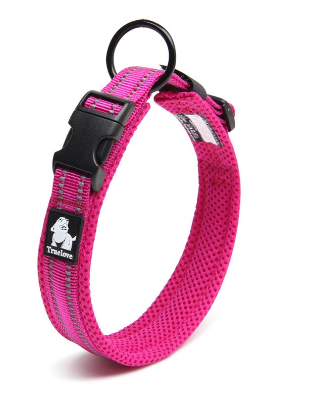 Heavy Duty Reflective Collar Pink M - Pet Care > Dog Supplies