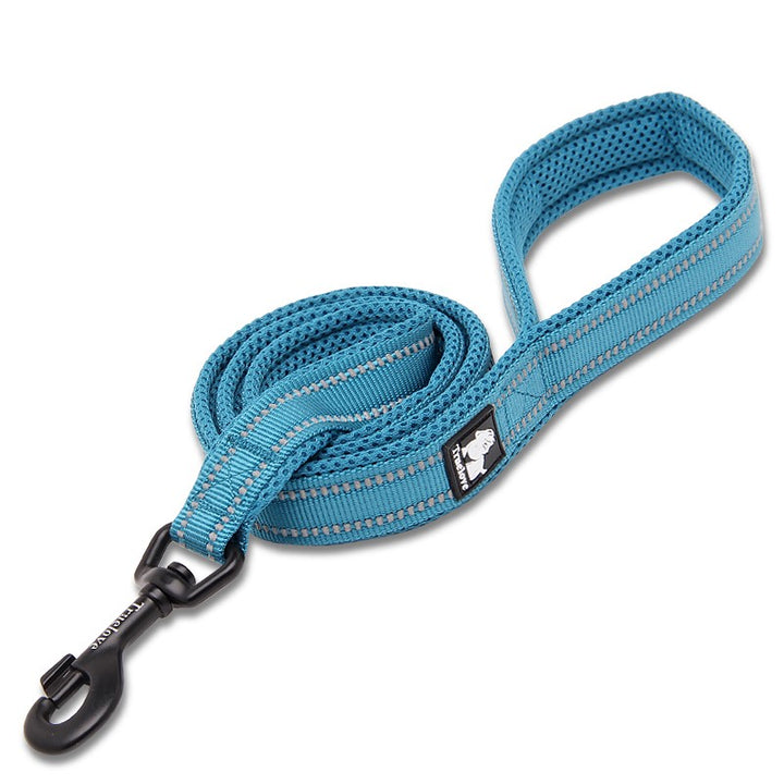 Reflective Pet Leash 2 meters Blue M - Pet Care > Dog Supplies