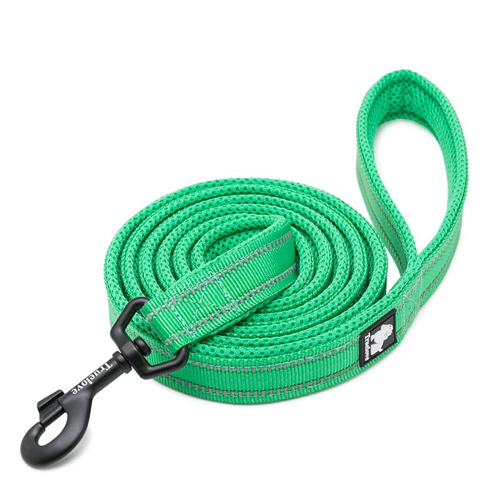 Reflective Pet Leash 2 meters Green M - Pet Care > Dog Supplies