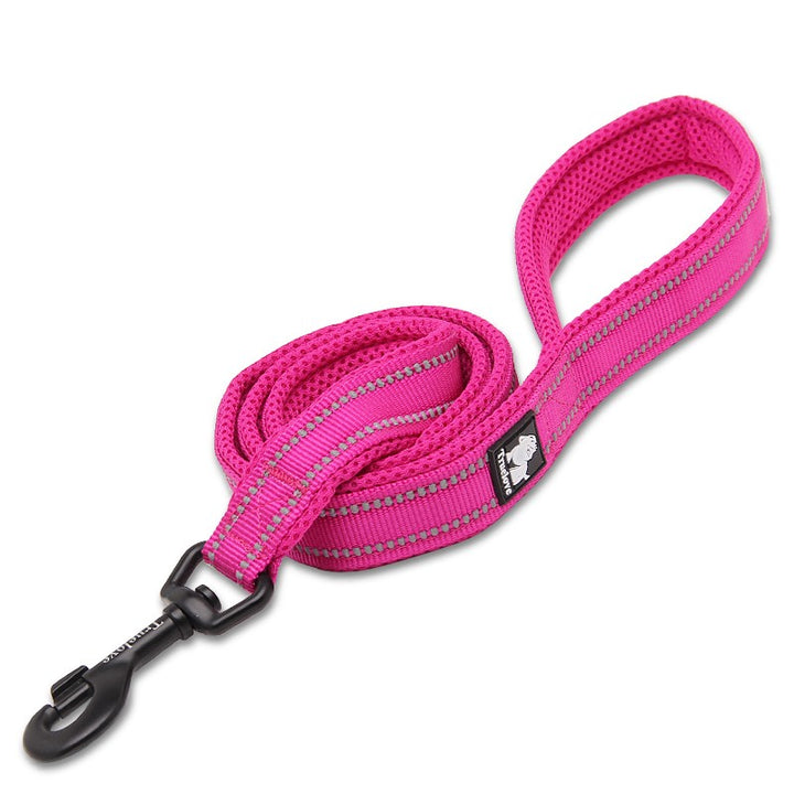 Reflective Pet Leash 2 meters Pink M - Pet Care > Dog Supplies