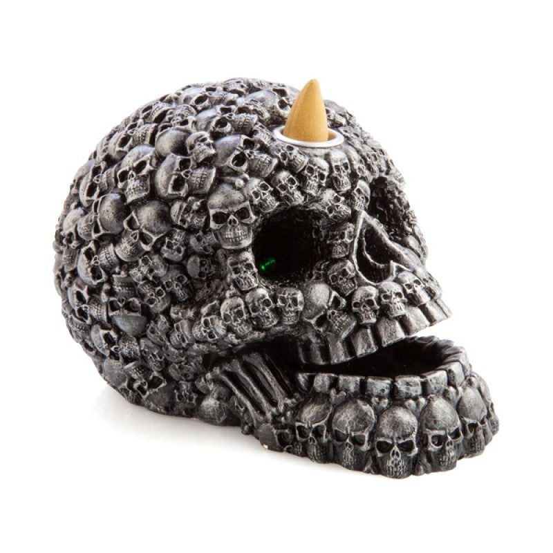 Skull LED Backflow Incense Burner - Health & Beauty > Fragrances & Perfumes