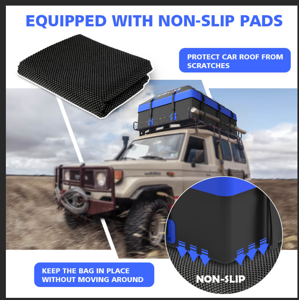 X-BULL Car Roof Cargo Bag Rooftop Cargo Carrier 100% Waterproof Top Luggage Bag for All Vehicles - Auto Accessories > Auto Accessories Others