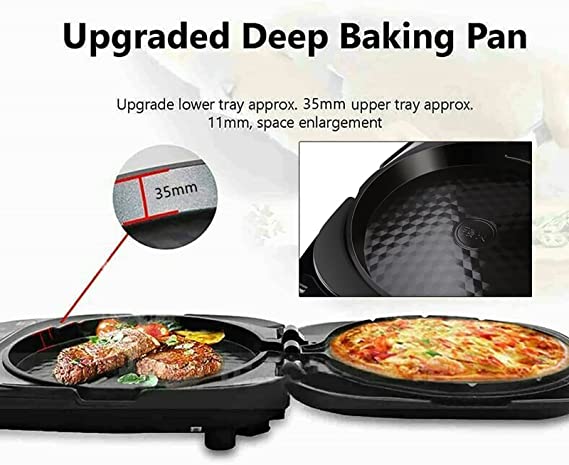 Joyoung Electric Baking Pan 2-Sided Heating Grill BBQ Pancake Maker 30cm - Appliances > Kitchen Appliances