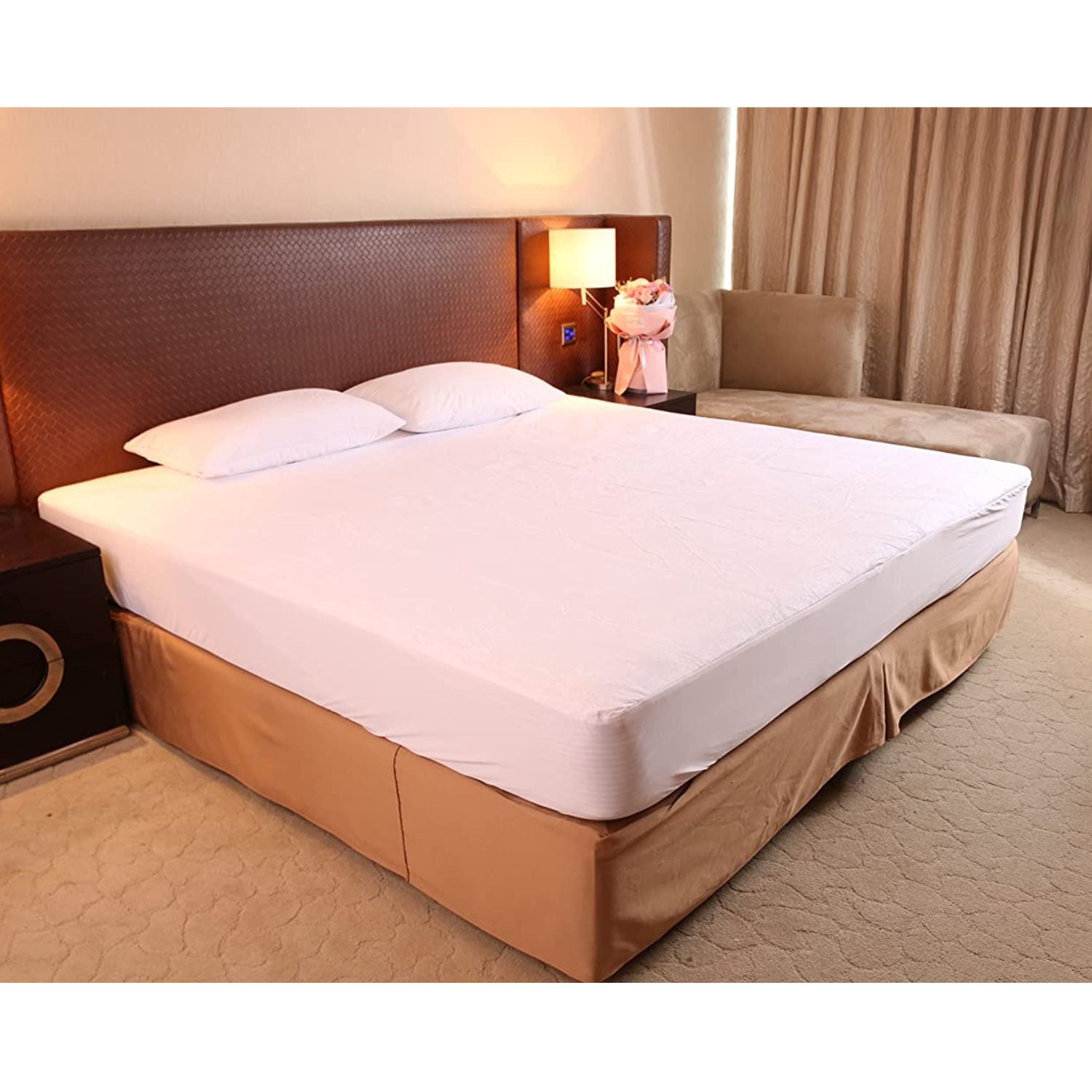 Gominimo Bamboo Terry Mattress Protector Single GO-MP-112-TC - Furniture > Mattresses