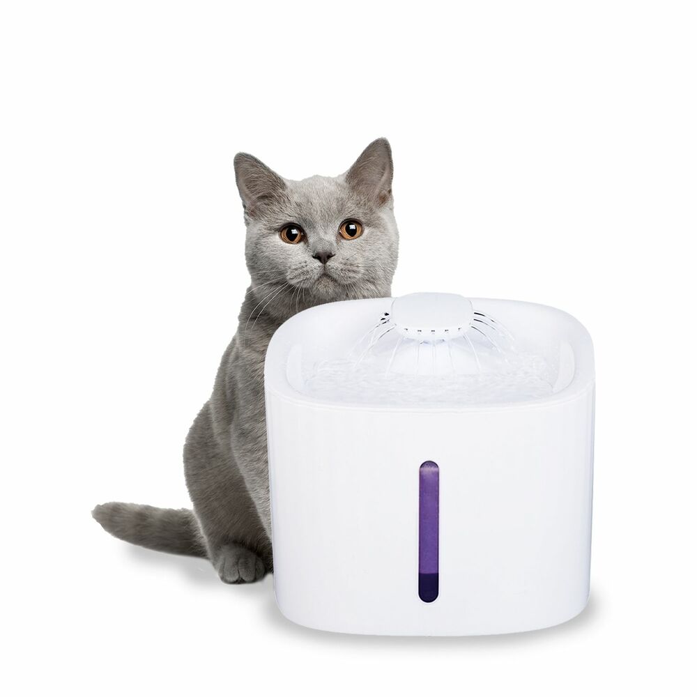 Floofi Pet Water Fountain Dispenser LED USB 3L PT-WD-103-ZM - Pet Care > Dog Supplies