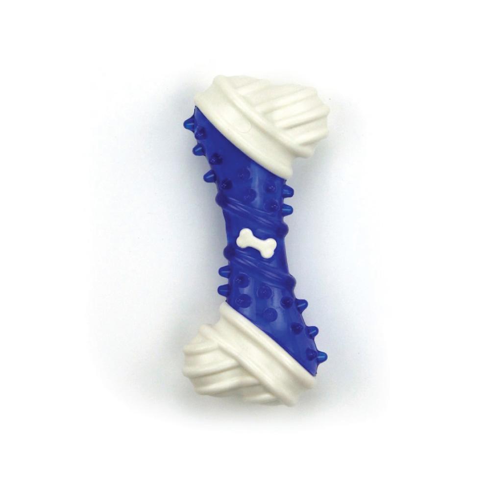 Dog Chew Bone - Blue Chicken Flavour Taste - Puppy Dental Teething Gum Toy AFP - Pet Care > Toys