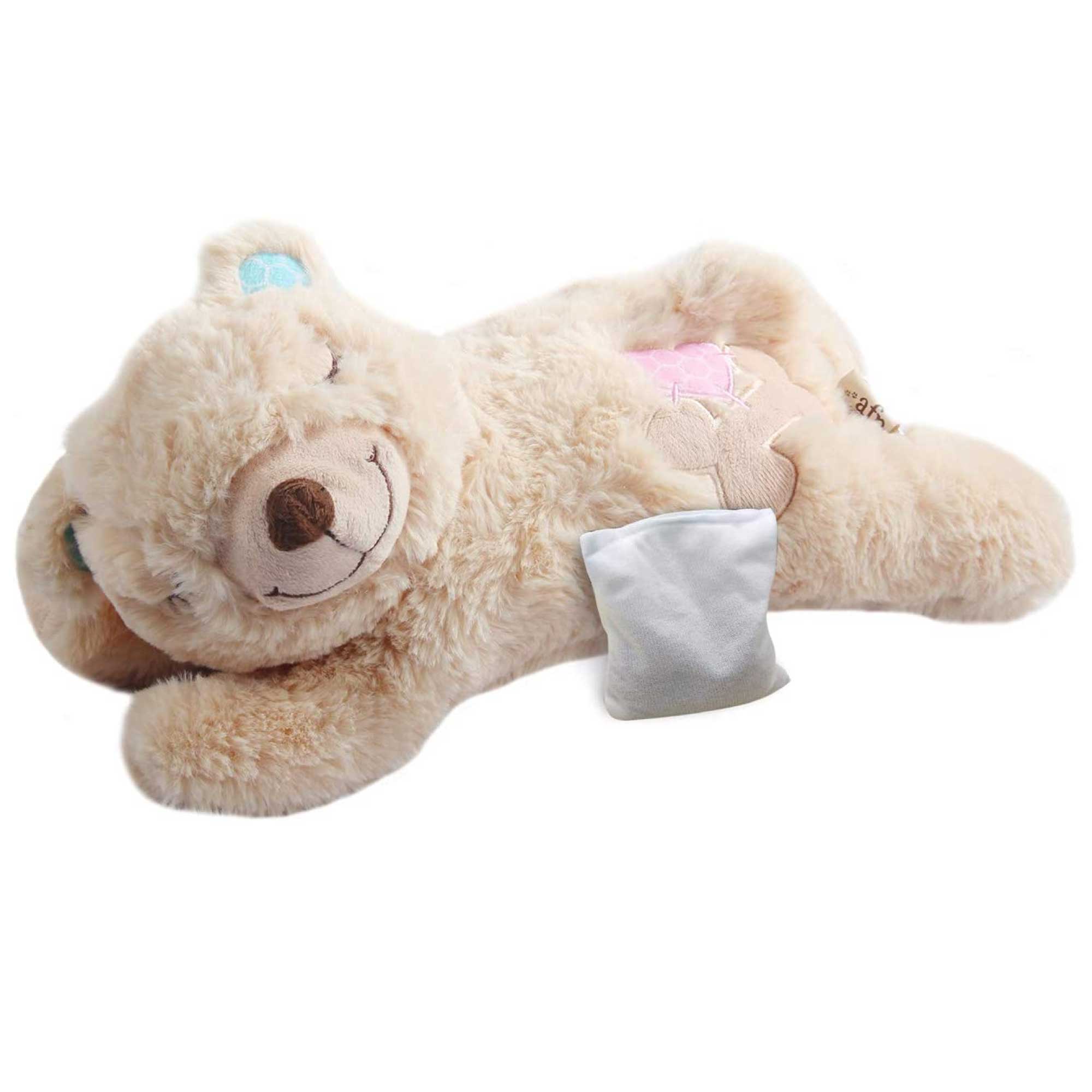 Puppy Warm Toy Bear Dog Heat Pack Comfort Plush Soft Toys Feeling Sleep Aid AFP - Pet Care > Toys