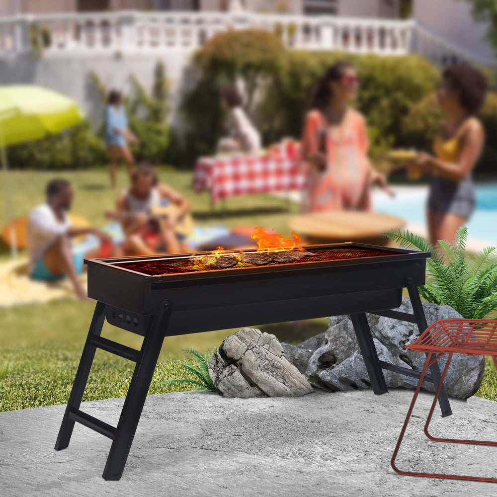 Wallaroo Portable Charcoal BBQ Grill Barbecue - Home & Garden > BBQ