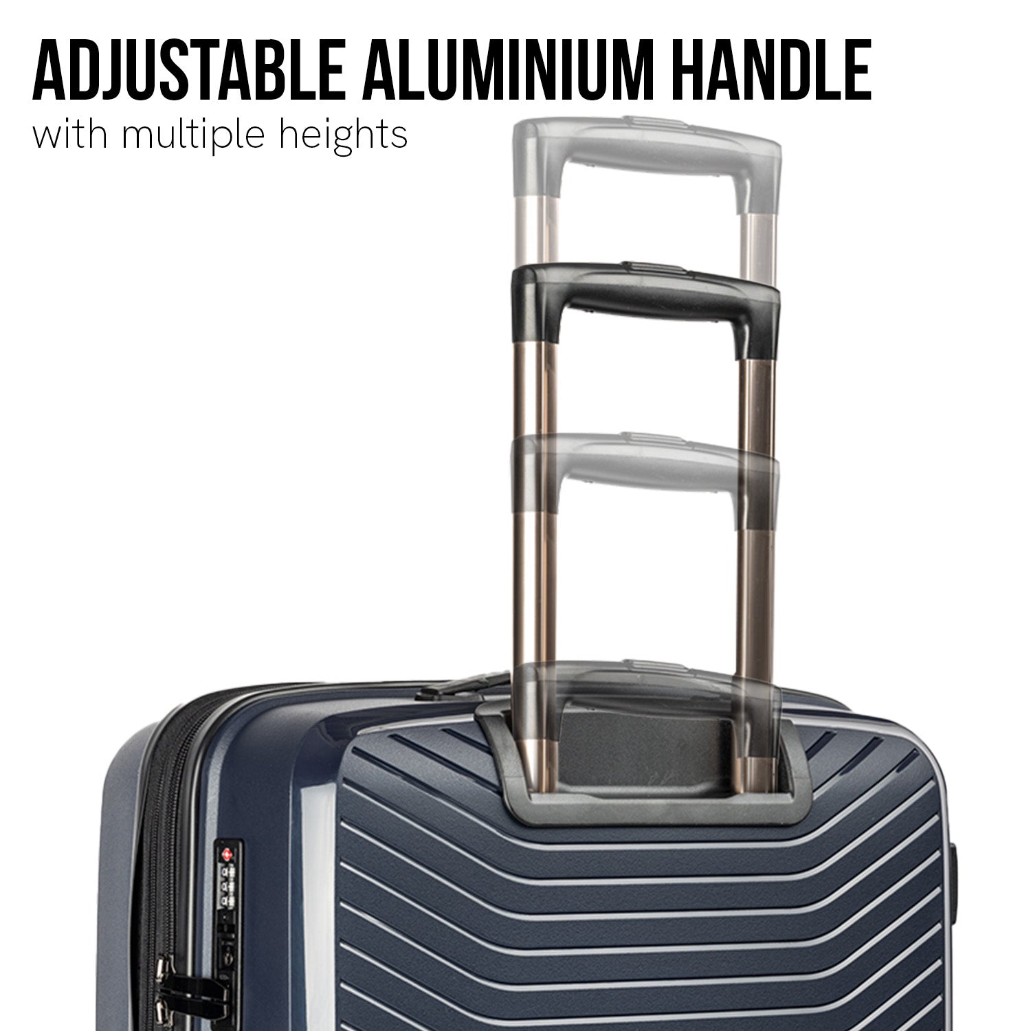 Olympus Astra 24in Lightweight Hard Shell Suitcase - Aegean Blue - Home & Garden > Travel