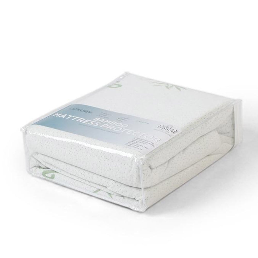 Laura Hill Bamboo Mattress Protector- King - Home & Garden > Bedding