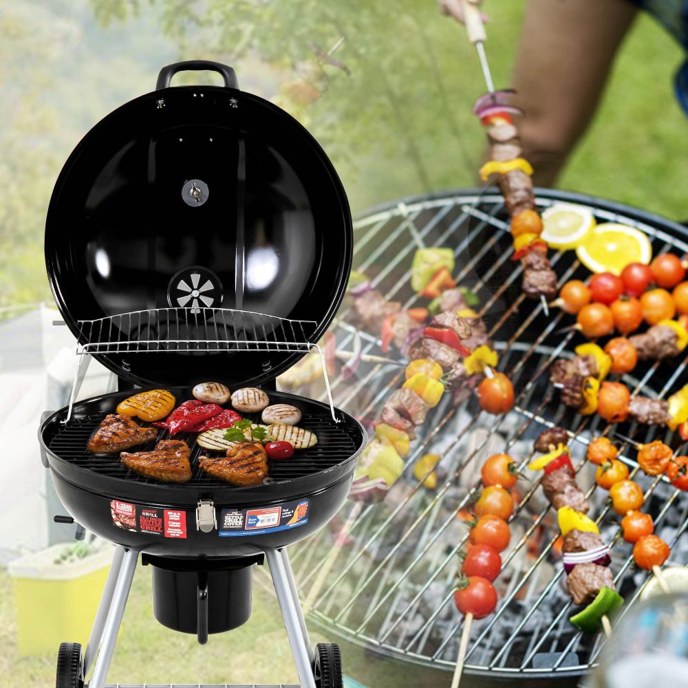 Outdoor BBQ Smoker Portable Charcoal Roaster - Furniture > Outdoor