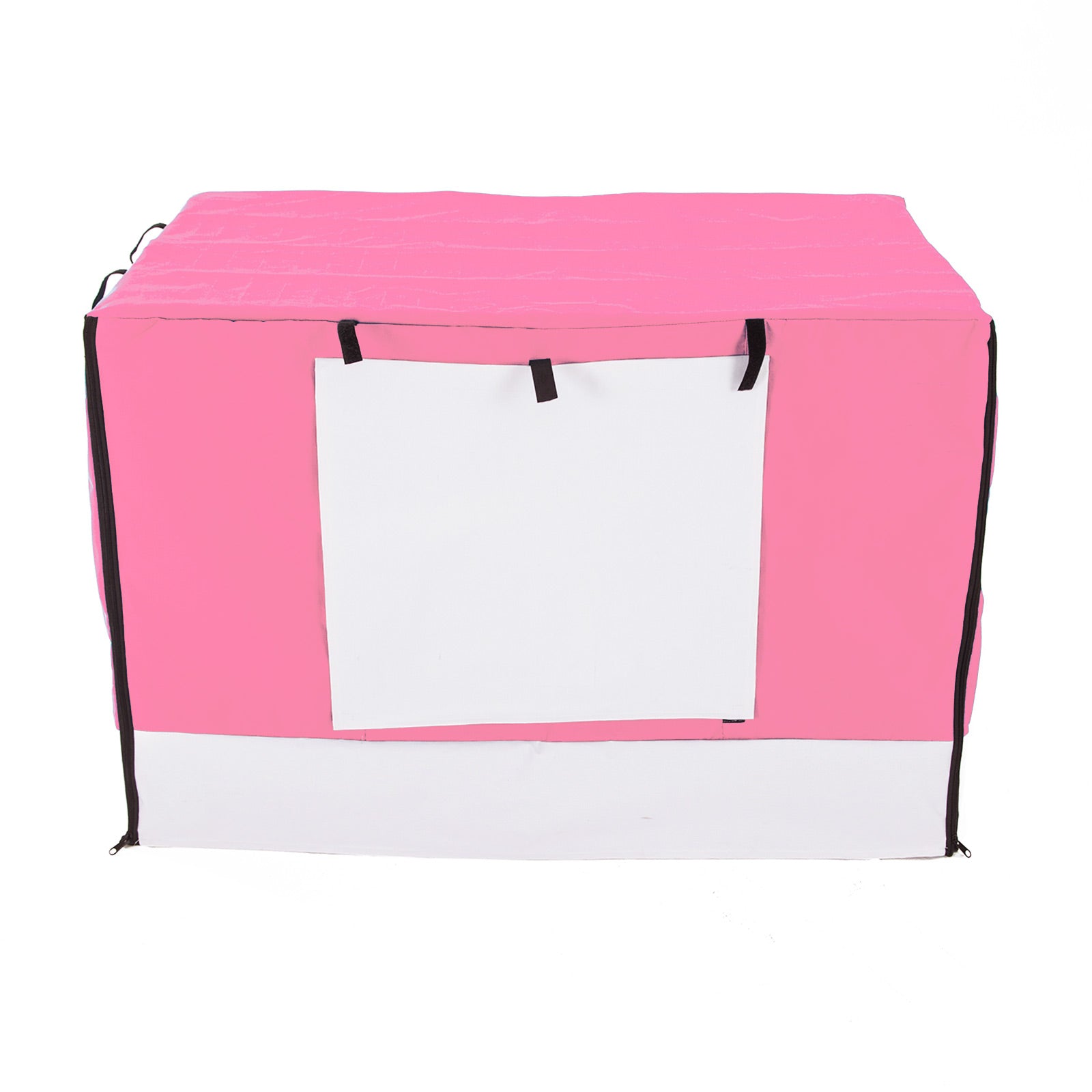 Paw Mate Pink Cage Cover Enclosure for Wire Dog Cage Crate 24in - Pet Care > Dog Supplies