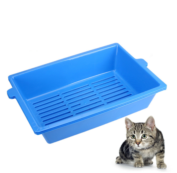 YES4PETS Lift and Sift Self Cleaning Kitty Litter Trays Cat Litter Tray Toilet Sifting Slotted Trays - Pet Care > Cat Supplies