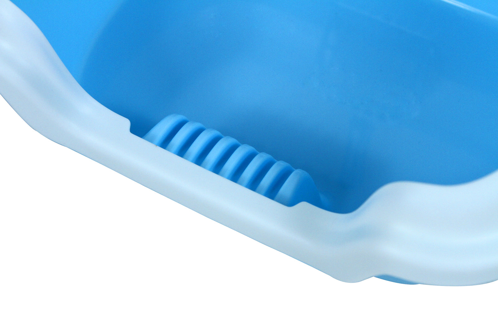 YES4PETS Small Portable Cat Rabbit Toilet Litter Box Tray with Scoop Blue - Pet Care > Cat Supplies