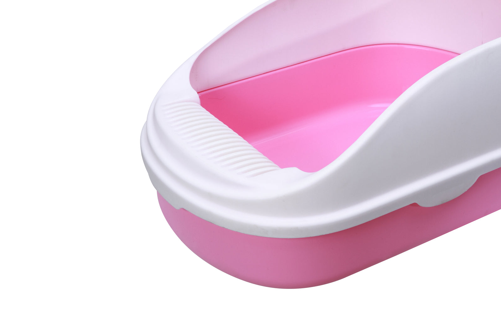 YES4PETS Medium Portable Cat Toilet Litter Box Tray with Scoop Pink - Pet Care > Cat Supplies