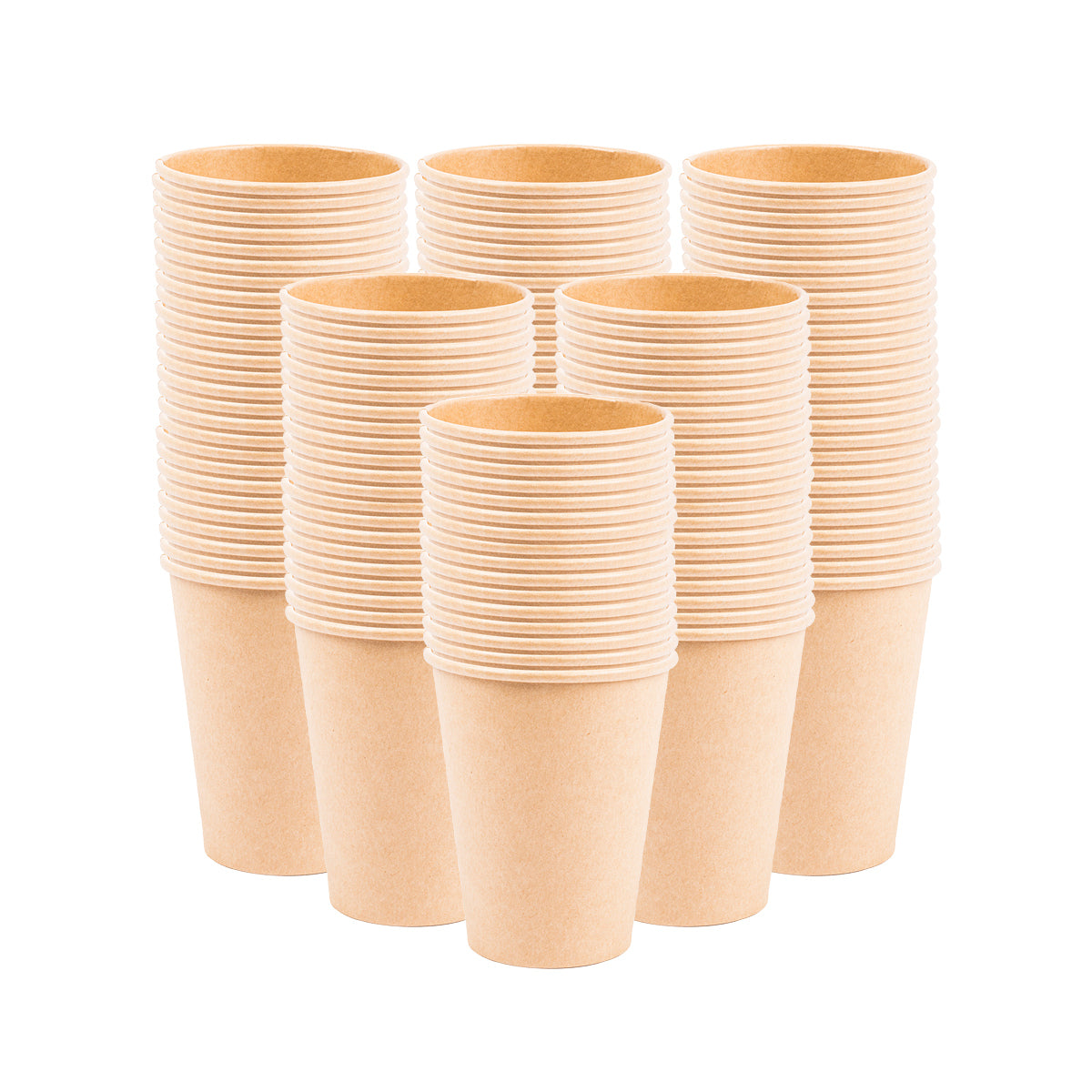 Party Central 1000PCE 354ml Coffee Cups Disposable Recycable 8.5 x 11cm - Occasions > Disposable Tableware