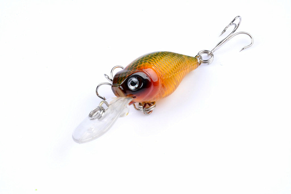 6x 6cm Popper Crank Bait Fishing Lure Lures Surface Tackle Saltwater - Outdoor > Fishing