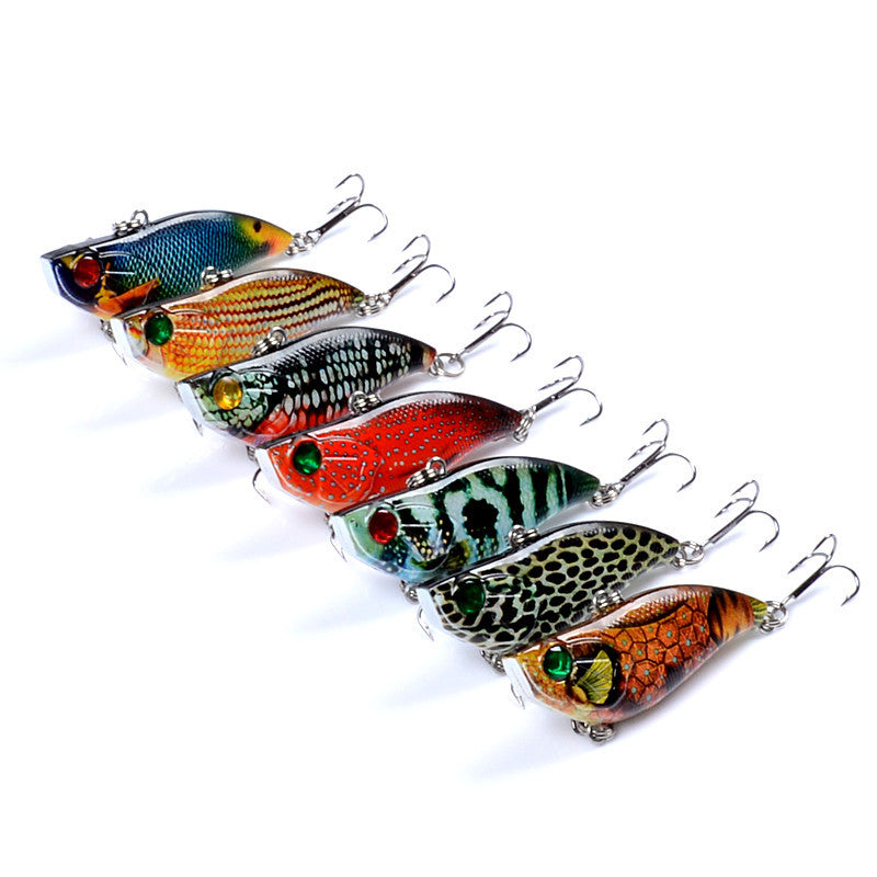 7x Popper Poppers 5.8cm Fishing Lure Lures Surface Tackle Fresh Saltwater - Outdoor > Fishing