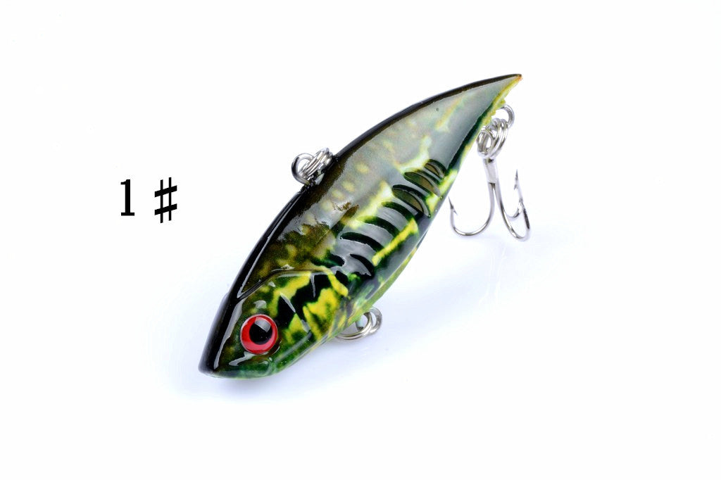 6x 6.5cm Vib Bait Fishing Lure Lures Hook Tackle Saltwater - Outdoor > Fishing