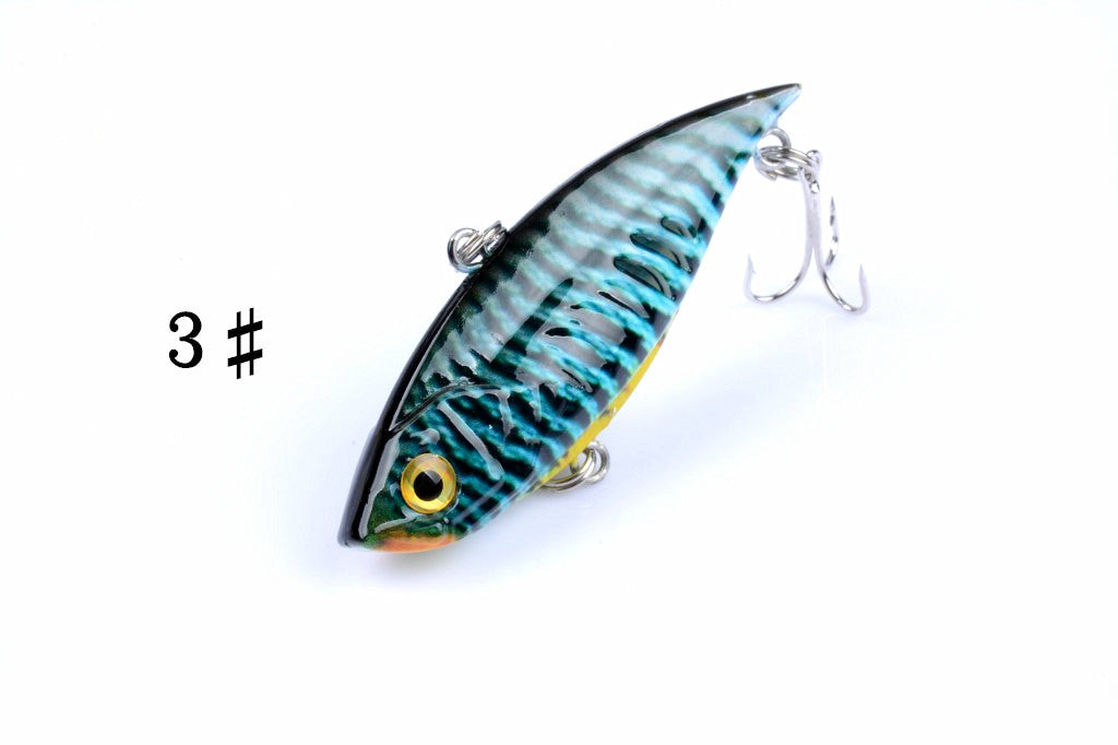 6x 6.5cm Vib Bait Fishing Lure Lures Hook Tackle Saltwater - Outdoor > Fishing