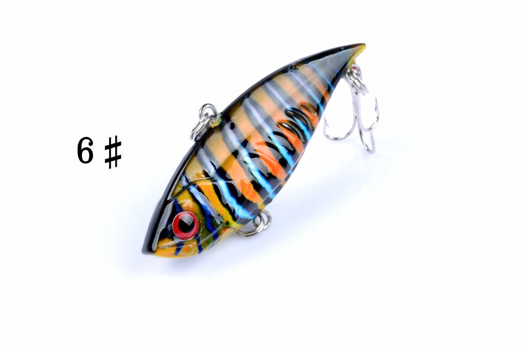 6x 6.5cm Vib Bait Fishing Lure Lures Hook Tackle Saltwater - Outdoor > Fishing