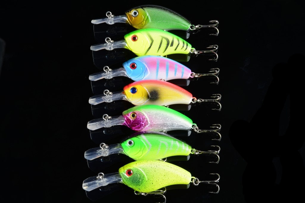 7x 9cm Popper Crank Bait Fishing Lure Lures Surface Tackle Saltwater - Outdoor > Fishing