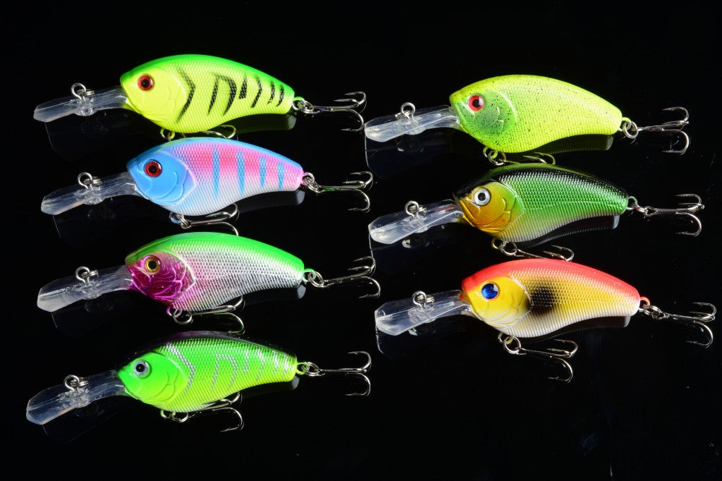 7x 9cm Popper Crank Bait Fishing Lure Lures Surface Tackle Saltwater - Outdoor > Fishing