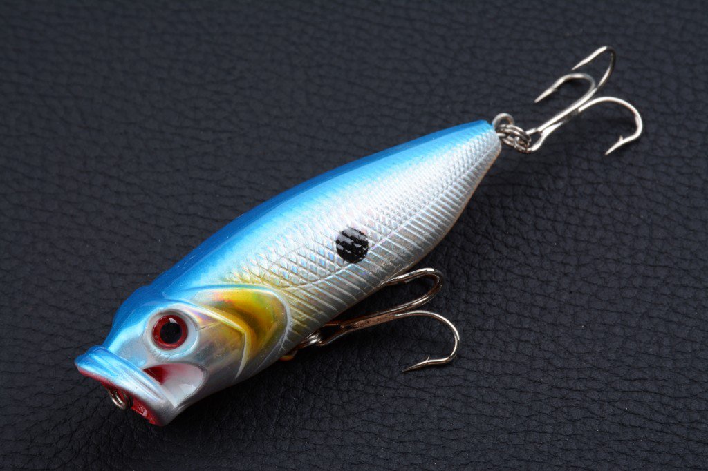 4X 8cm Popper Poppers Fishing Lure Lures Surface Tackle Fresh Saltwater - Outdoor > Fishing