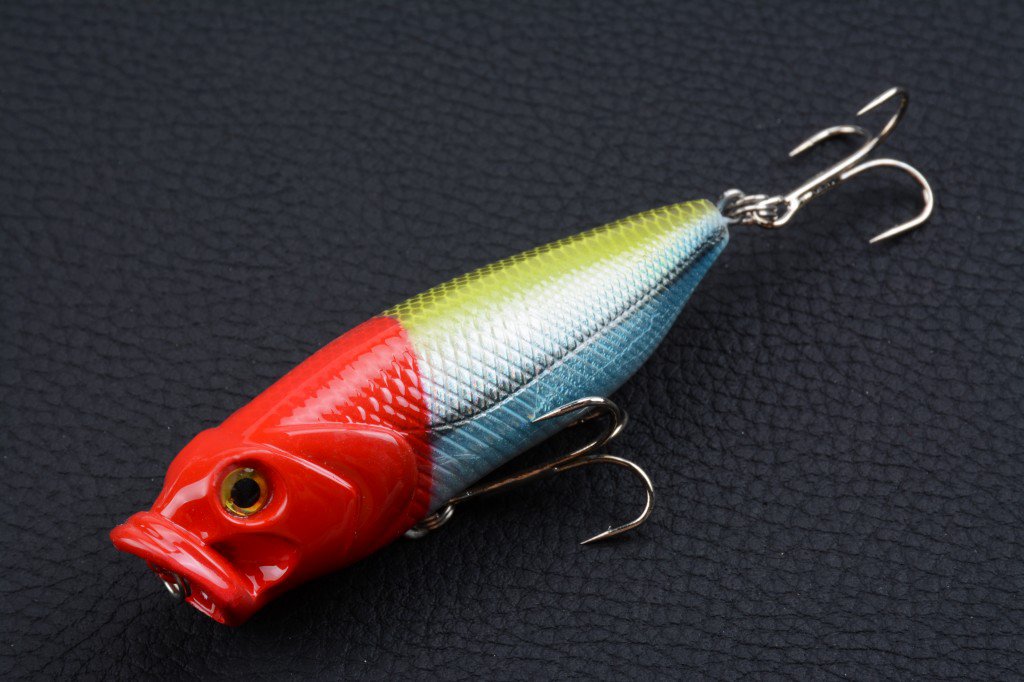 4X 8cm Popper Poppers Fishing Lure Lures Surface Tackle Fresh Saltwater - Outdoor > Fishing