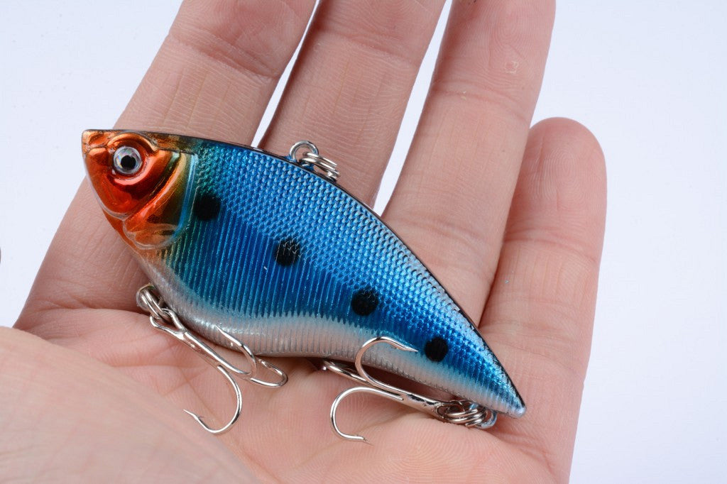 6x 7cm Vib Bait Fishing Lure Lures Hook Tackle Saltwater - Outdoor > Fishing