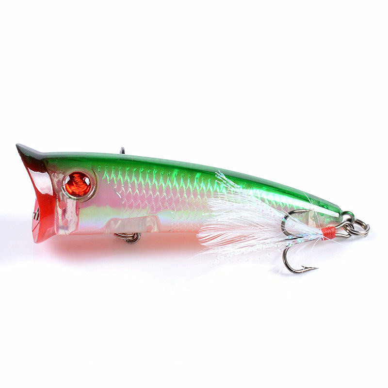 7x Popper Minnow 7.8cm Fishing Lure Lures Surface Tackle Fresh Saltwater - Outdoor > Fishing