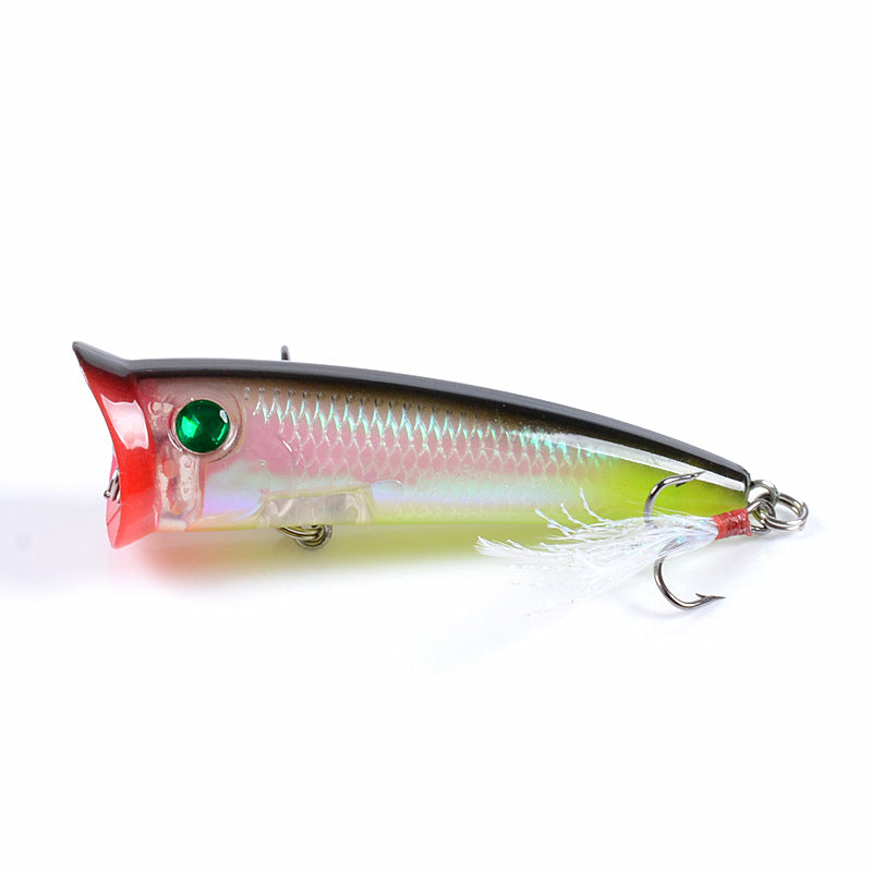 7x Popper Minnow 7.8cm Fishing Lure Lures Surface Tackle Fresh Saltwater - Outdoor > Fishing