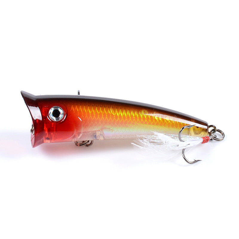 7x Popper Minnow 7.8cm Fishing Lure Lures Surface Tackle Fresh Saltwater - Outdoor > Fishing