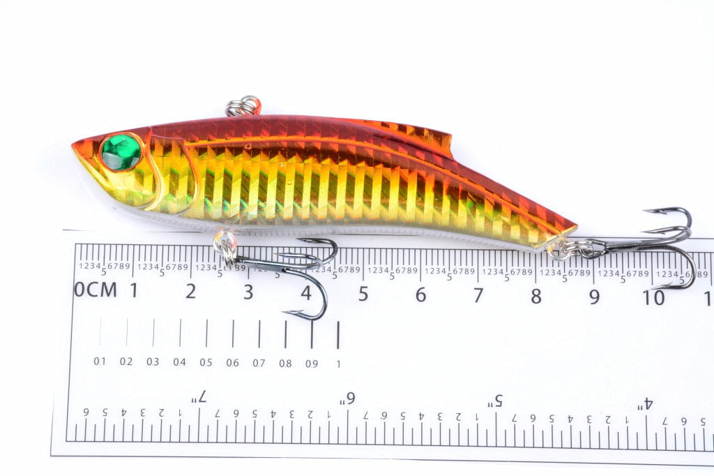 5x 9cm Vib Bait Fishing Lure Lures Hook Tackle Saltwater - Outdoor > Fishing