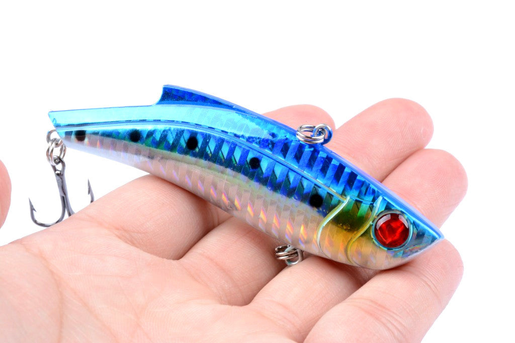 5x 9cm Vib Bait Fishing Lure Lures Hook Tackle Saltwater - Outdoor > Fishing