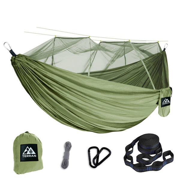 Upgraded Camping Hammock with Mosquito Net - Outdoor > Camping