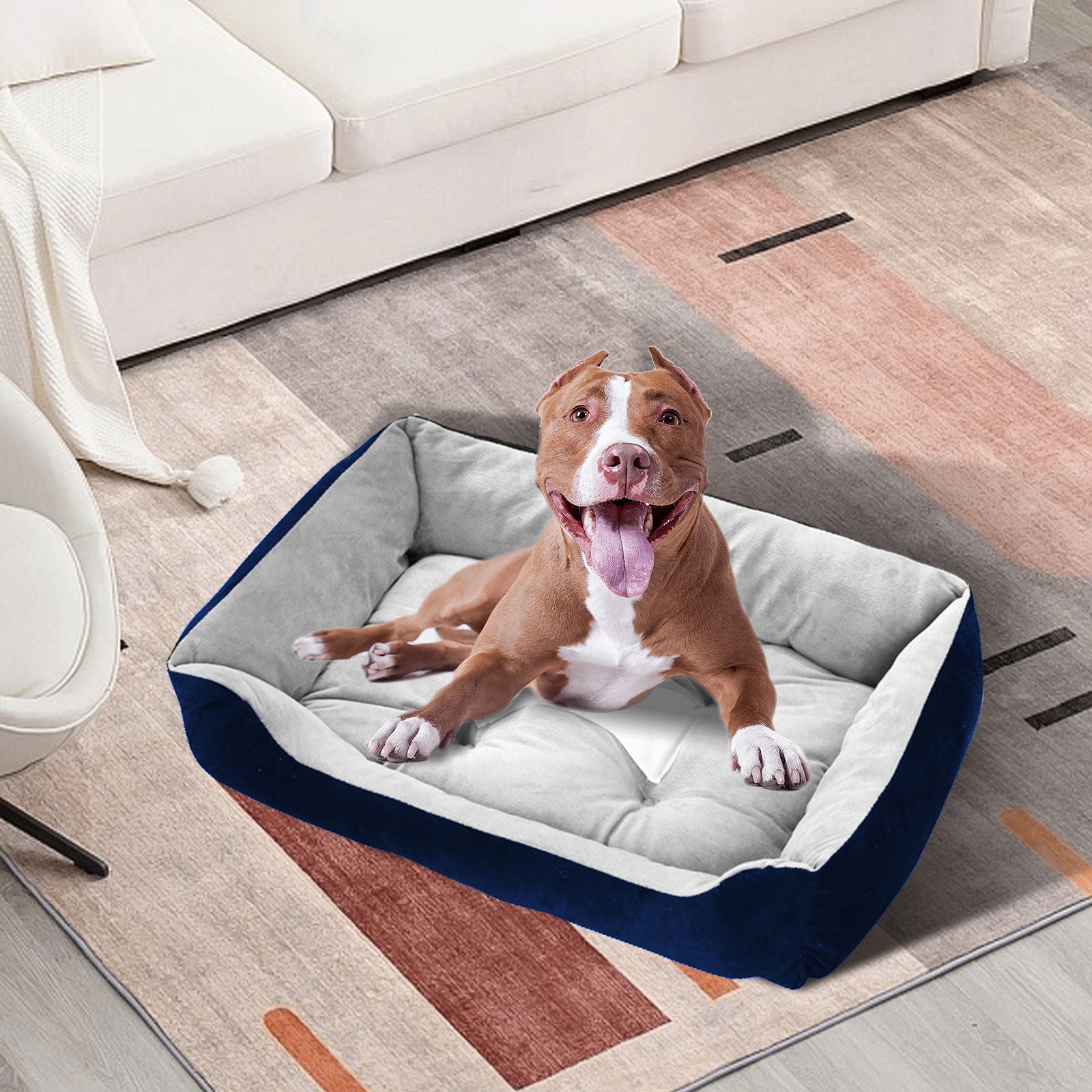 Pawfriends Four Seasons Cat Kennel Pet Supply Large and Medium-sized Dog Kennel Dog Mat L - Pet Care > Dog Supplies