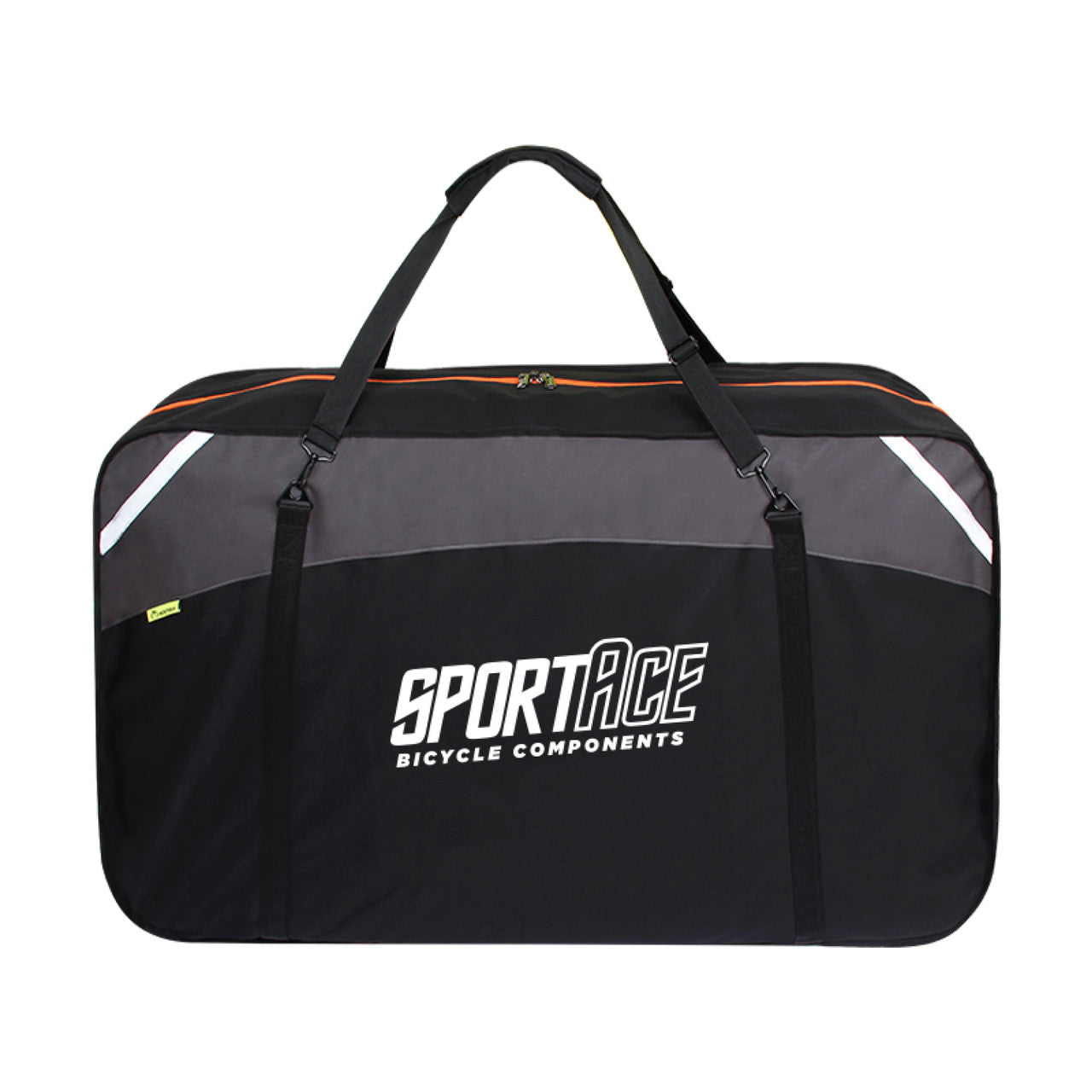 SPORTACE Bike Plane Bag Portable Soft Shell Travel Case Mountain Hybrid BMX Road Bike - 120CM X 75CM BK11- Black - Home & Garden > Travel