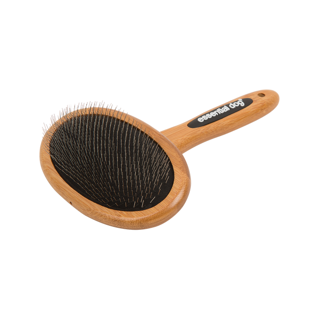 Natural Bamboo Slicker Brush: Cats & Dogs - Pet Care > Dog Supplies