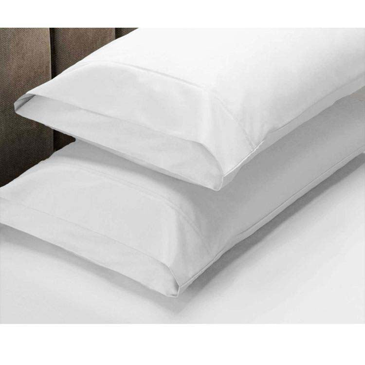 Apartmento 225TC Fitted Sheet Set King White plus 2 Pillowcases - Home & Garden > Bedding